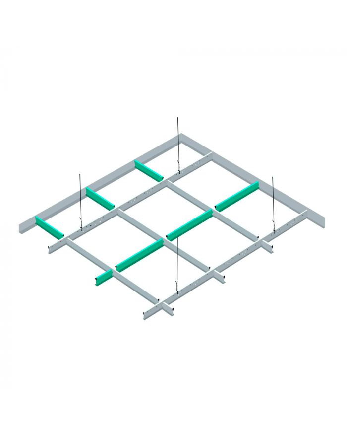 Профиль поперечный 0,6 м.п "Премиум" черный