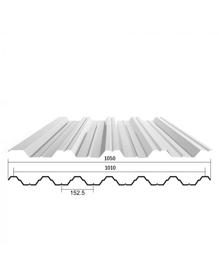 Профлист НС-45 оцинкованный усиленный