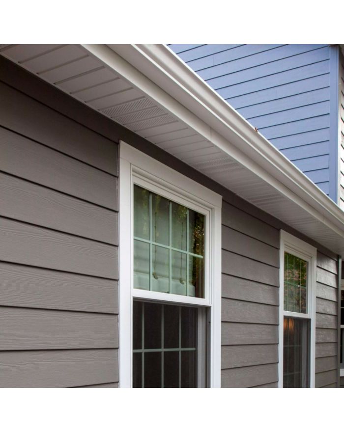 Софит с центральной перфорацией, белый