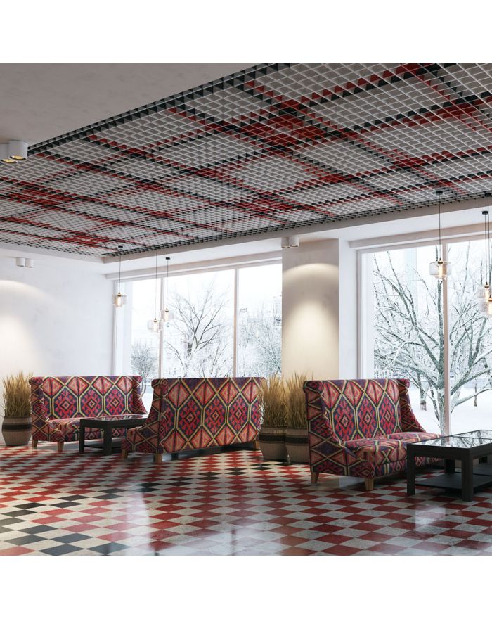 Пирамидальный потолок грильято