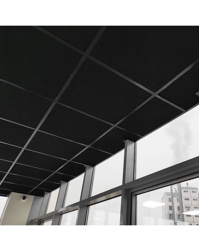 Металлический кассетный потолок без перфорации