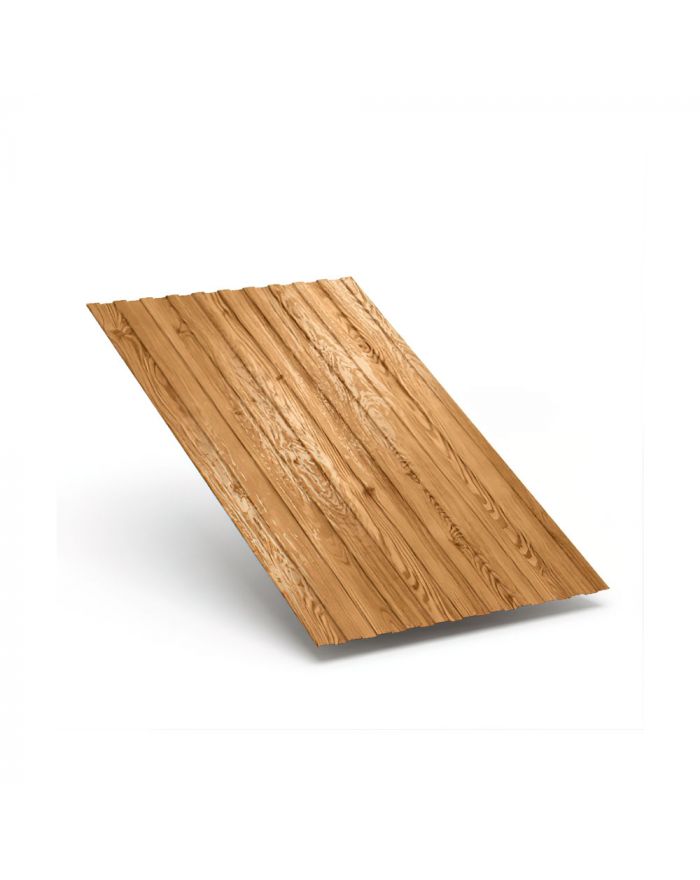 Профлист С-8 с декоративным покрытием Printech®  дерево 3D