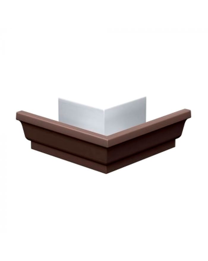 Угол желоба наружный 120х86 мм