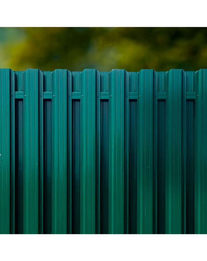 Металлический штакет 110мм цвет RAL6005