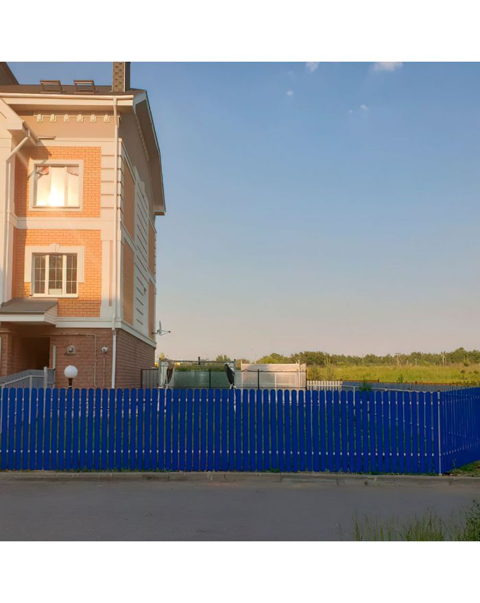 Металлический штакет 110мм цвет RAL5005