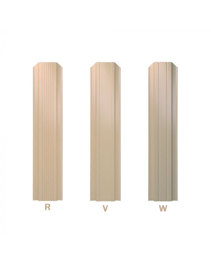 Металлический штакет 110мм цвет RAL1015