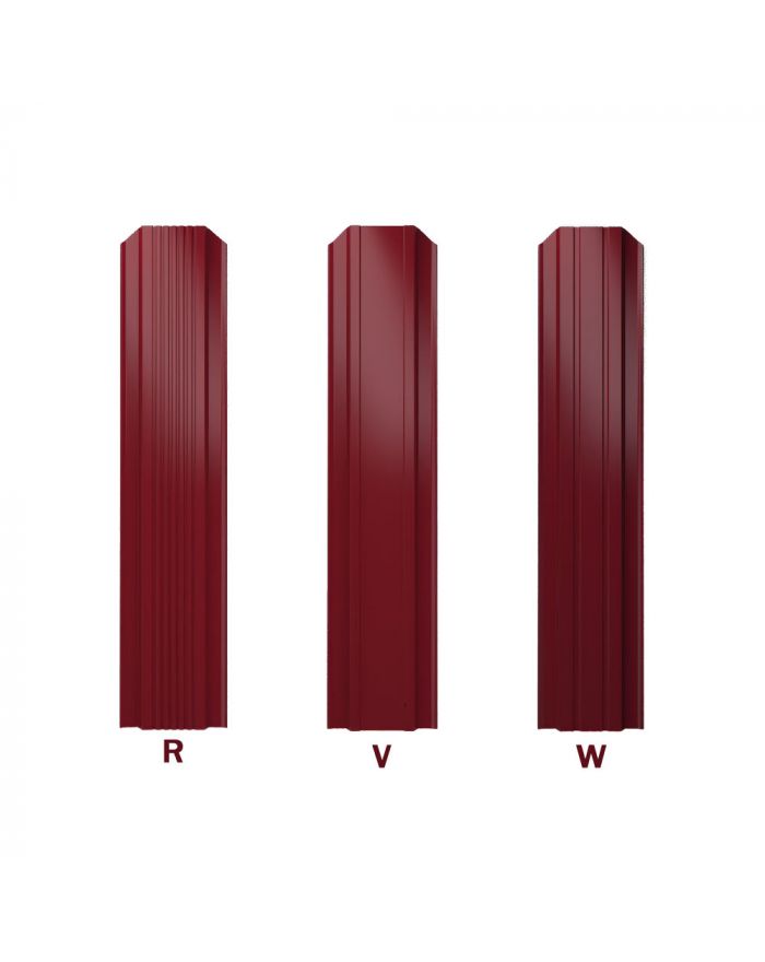 Металлический штакет 110мм цвет RAL3005