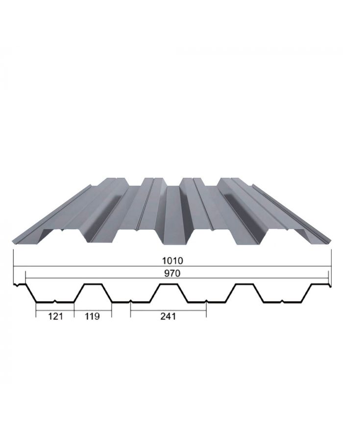Профлист Н-57 с покрытием полиэстер