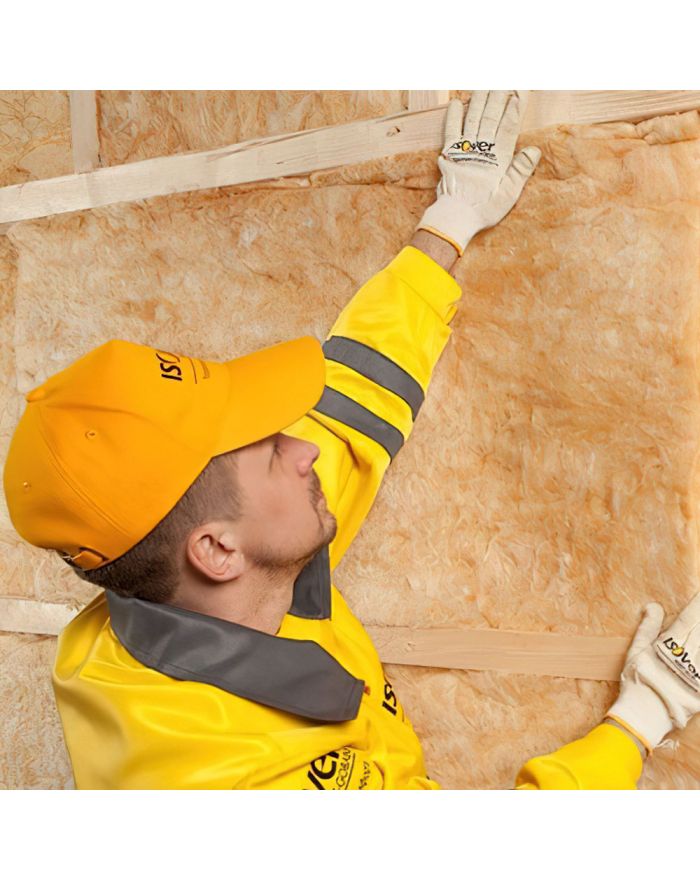 Утеплитель ISOVER Теплый Дом Плита, 100 мм (5 м2/уп)