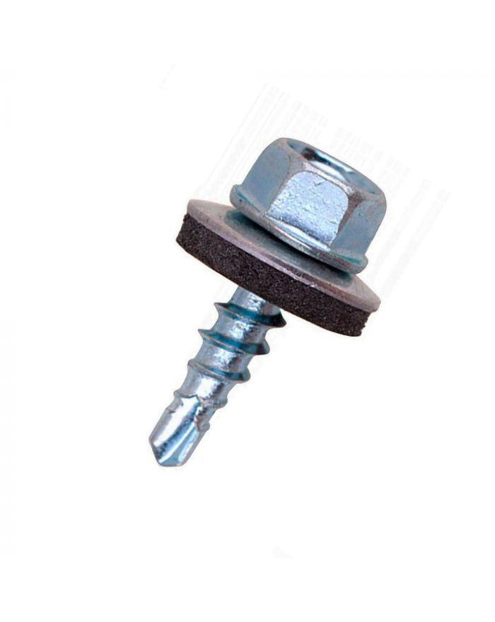 Саморез 4.8х19мм кровельный по металлу, оцинкованный  (250 шт/уп)