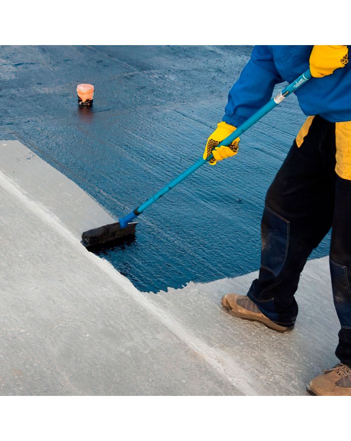 Мастика для кровли гидроизоляционная битумно-резиновая AquaMast 10 кг