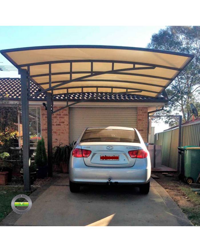 Сотовый поликарбонат 16 мм бронзовый 