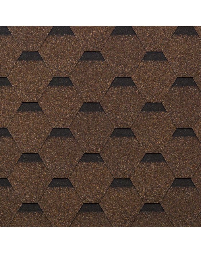 Гибкая однослойная черепица Кадриль