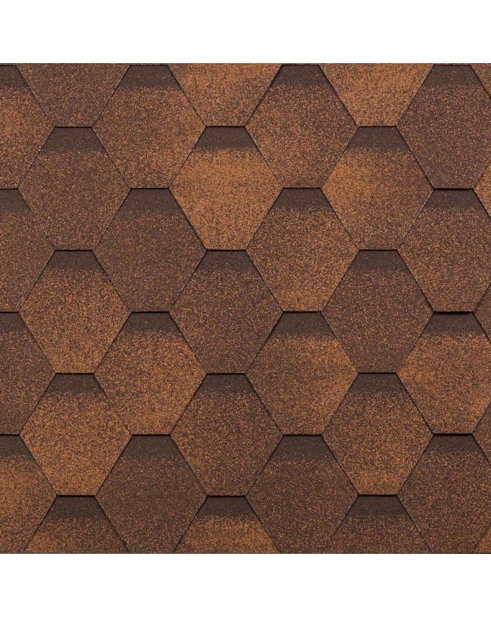 Гибкая однослойная черепица Кадриль