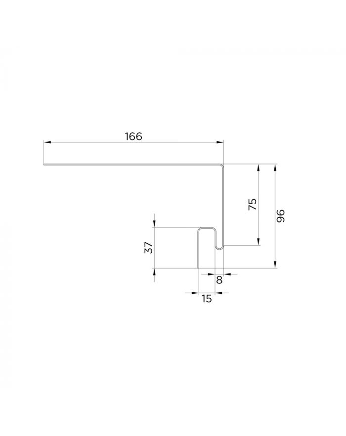 Околооконная планка для сайдинга