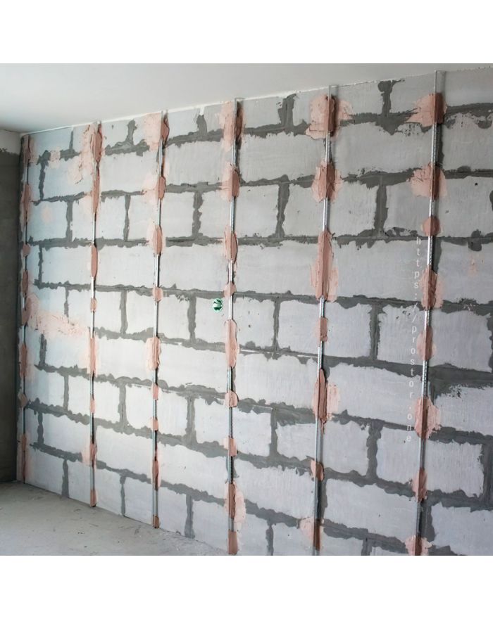 Маяк штукатурный металлический 10 мм 1/2,5 м.п