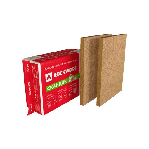 Утеплитель ROCKWOOL ЛАЙТ БАТТС СКАНДИК (2,88 м2/уп)
